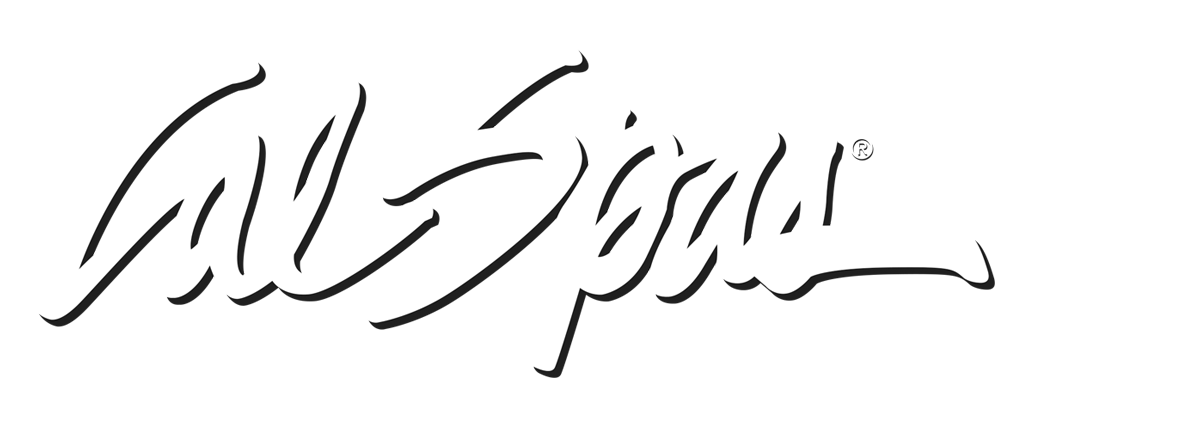 Calspas White logo Huntington Beach